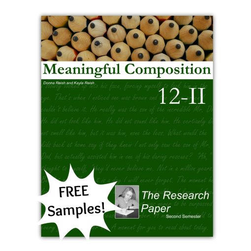 Meaningful Composition 12-II: The BIG Research Paper (Downloadable Book)