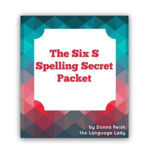 The Six S Spelling Secret Packet