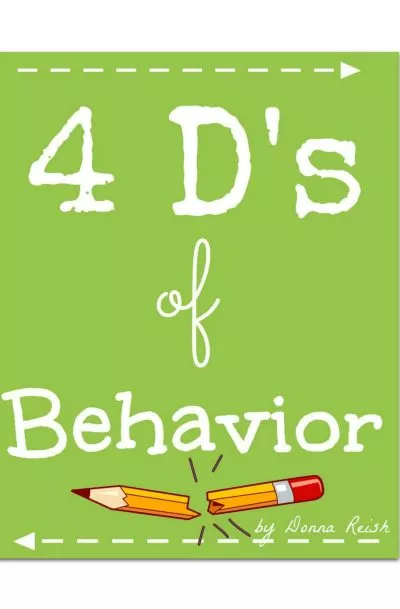 4 D's of Behavior Poster Pack