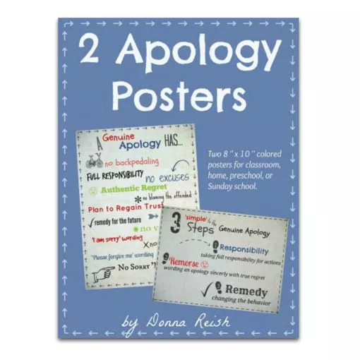 Apology Poster Pack