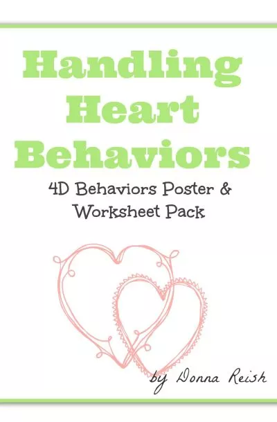 Handling Heart Behaviors Poster & Worksheet Pack