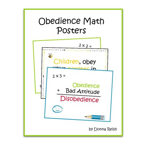 Obedience Math Printable Poster Pack